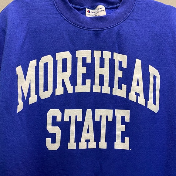Champion Morehead State Crewneck Sweatshirt SZ XL. Like new!! - Picture 3 of 4